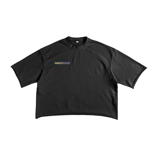 WTFU - Wake The Faith Up French Terry Raw Edge T-Shirt