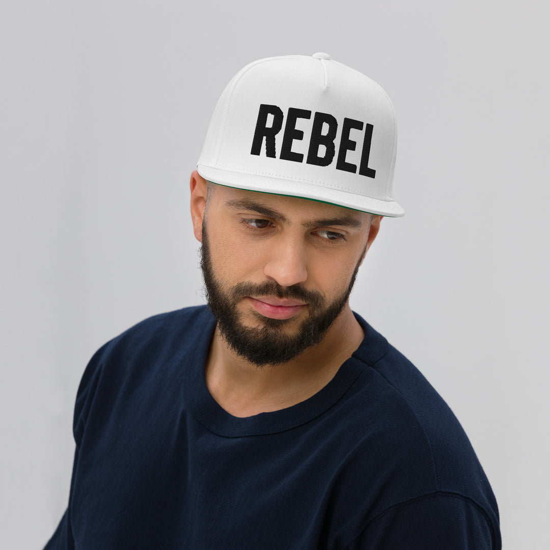 REBEL Flat Bill Cap