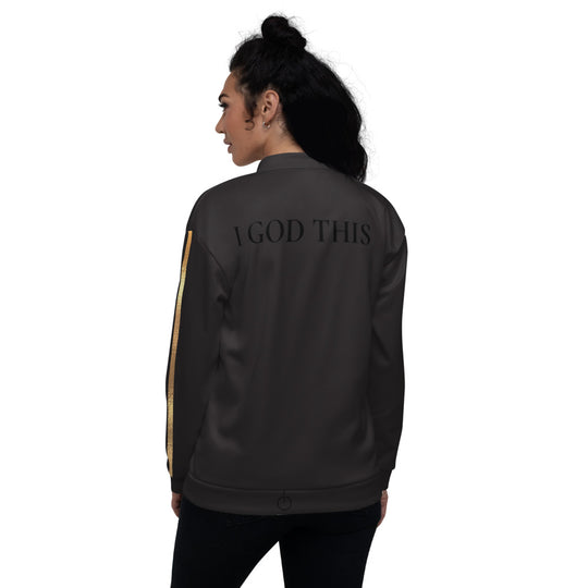 I GOD THIS  Unisex Bomber Jacket