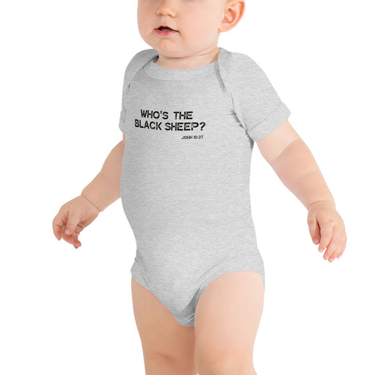 Black Sheep Baby short sleeve one piece