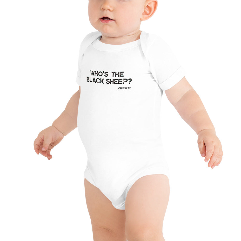 Black Sheep Baby short sleeve one piece