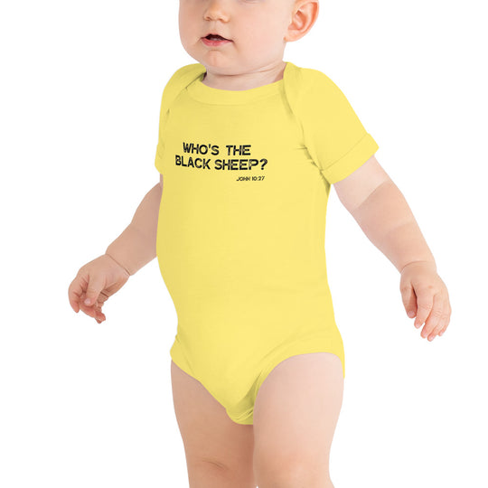 Black Sheep Baby short sleeve one piece