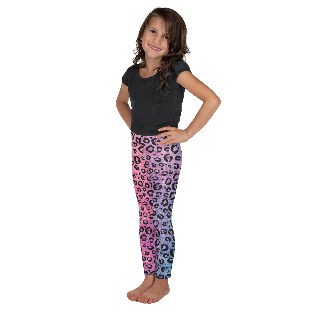 You're gonna hear me roar multi-color leopard print leggings