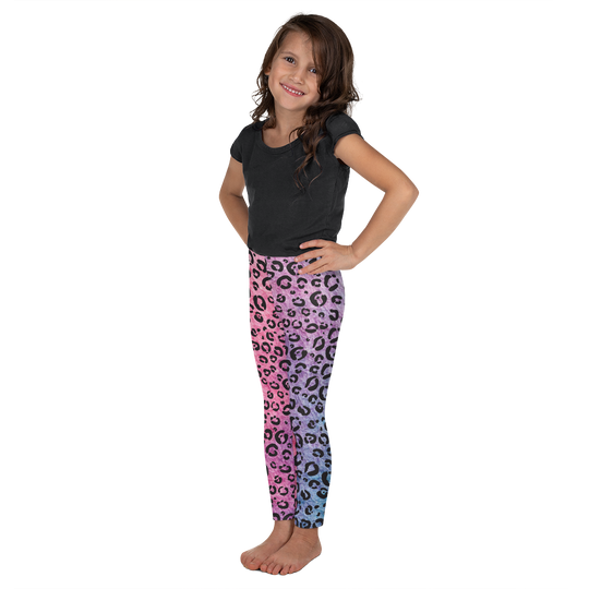 You're gonna hear me roar multi-color leopard print leggings