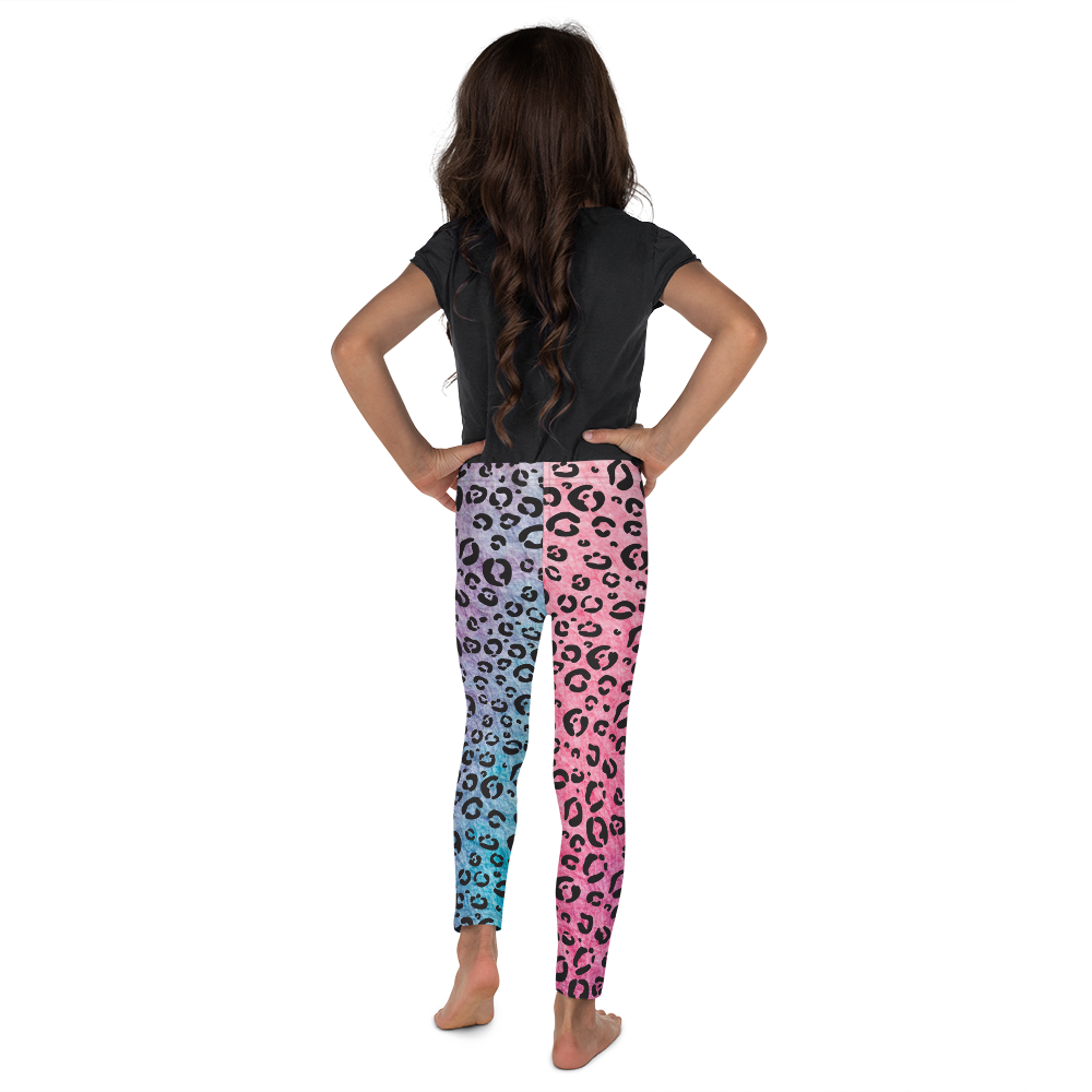 You're gonna hear me roar multi-color leopard print leggings