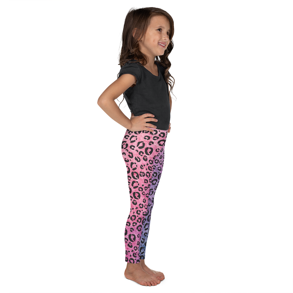 You're gonna hear me roar multi-color leopard print leggings