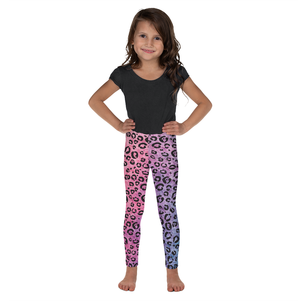 You're gonna hear me roar multi-color leopard print leggings