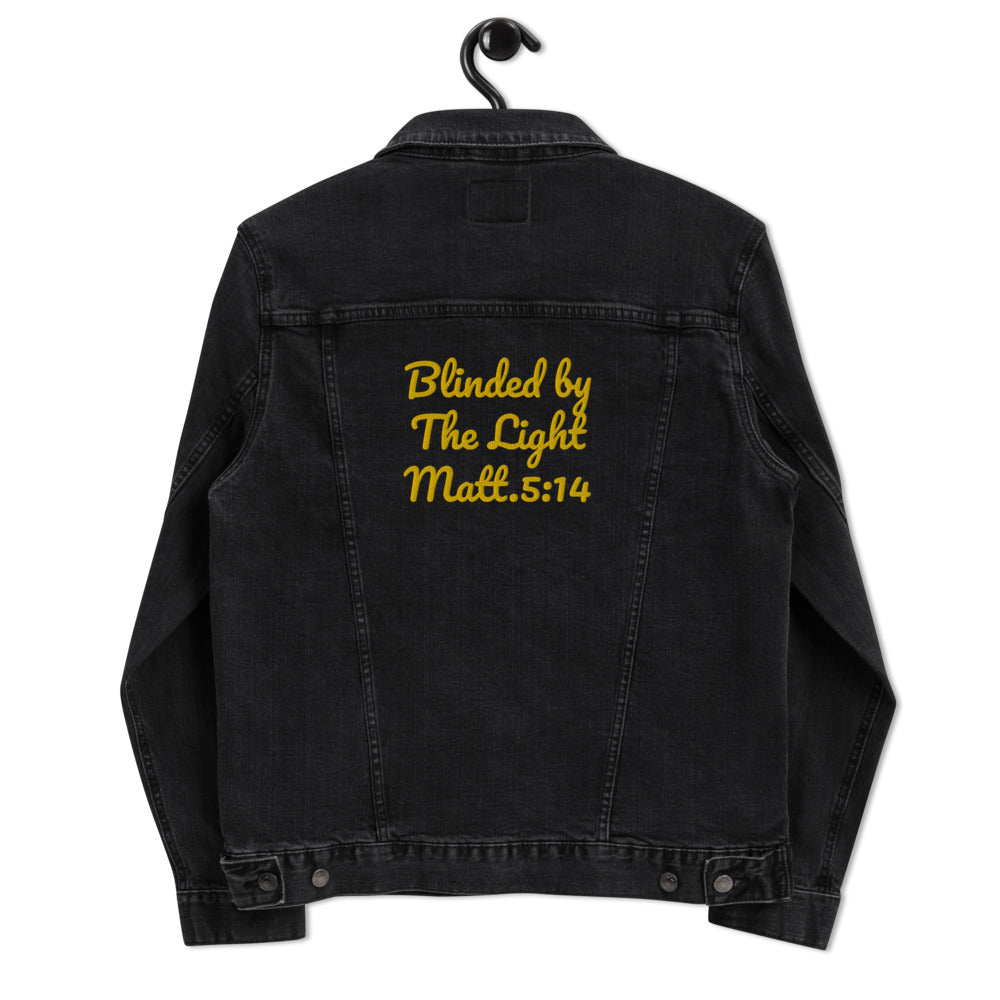 MATTHEW: BLINDED BY THE LIGHT Unisex denim jacket