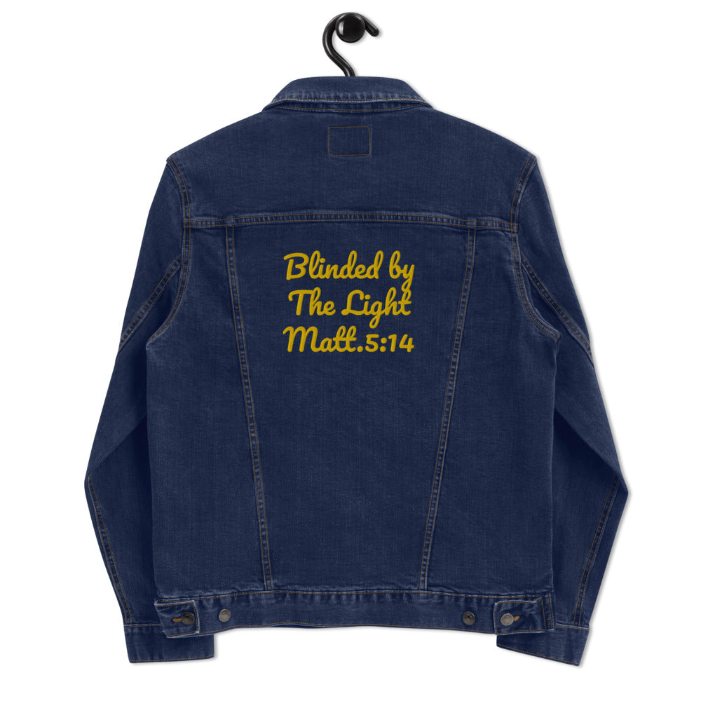 MATTHEW: BLINDED BY THE LIGHT Unisex denim jacket