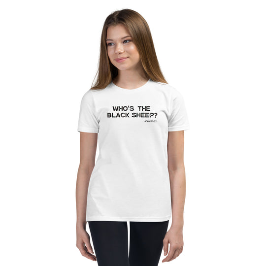 WHOS THE BLACK SHEEP Youth Tshirt